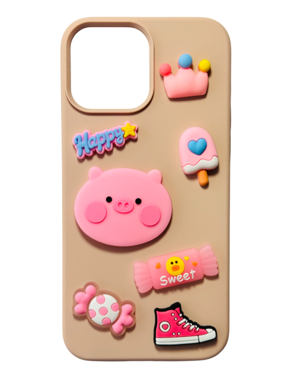 Customize Pink Piggy IPHONE Phone Case