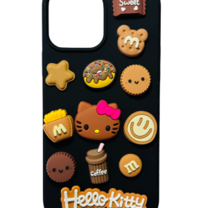 Customize Brown Hello Kitty and Cookies Desserts Phone Case