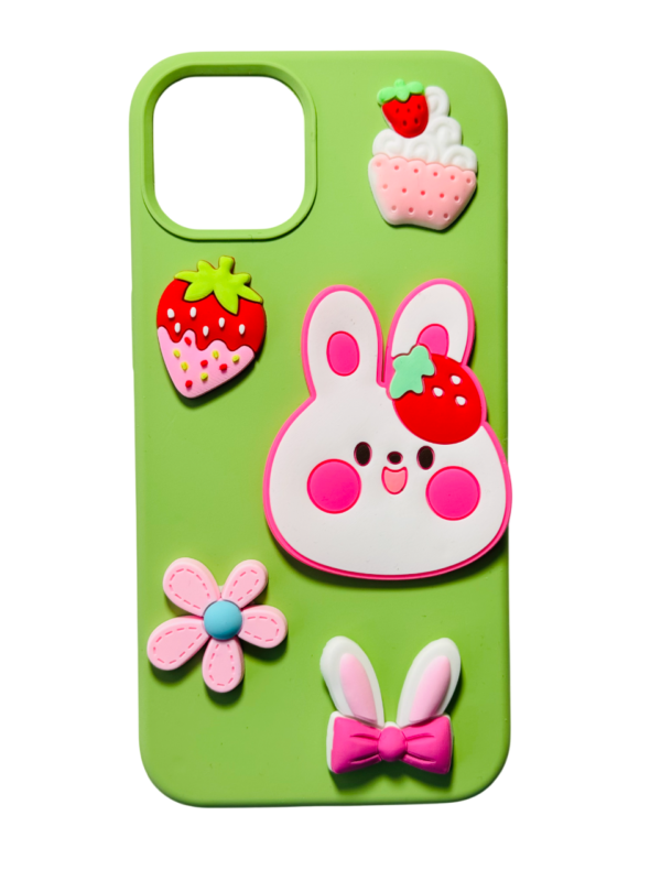 Customize Bunny IPHONE Phone Case - Image 2