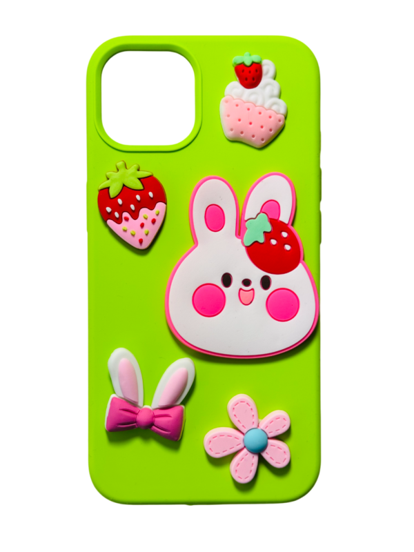 Customize Bunny IPHONE Phone Case - Image 3