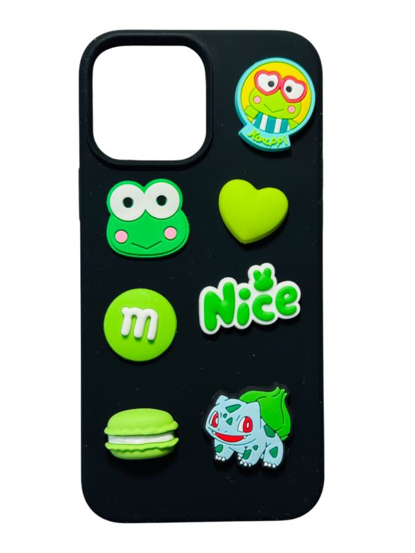 Customize Green Combination Sanrio Pokémon IPHONE Phone Case - Image 2