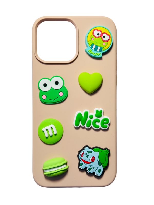 Customize Green Combination Sanrio Pokémon IPHONE Phone Case - Image 4