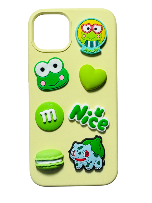 Customize Green Combination Sanrio Pokémon IPHONE Phone Case - Image 5