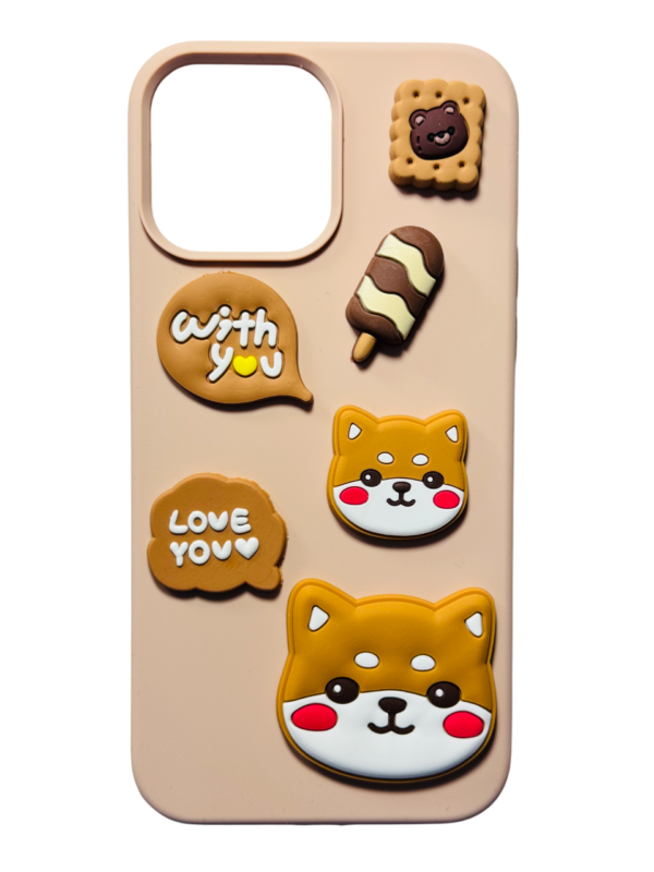 Customize Shiba Inu father and son IPHONE Phone Case - Image 2