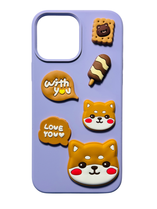 Customize Shiba Inu father and son IPHONE Phone Case - Image 3