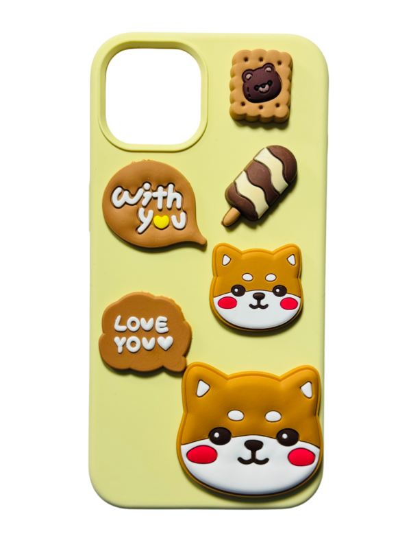 Customize Shiba Inu father and son IPHONE Phone Case - Image 4