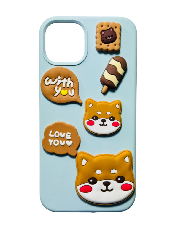 Customize Shiba Inu father and son IPHONE Phone Case - Image 6