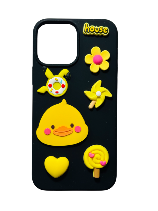 Customize Yellow Combo Duck Dessert IPHONE Phone Case - Image 2