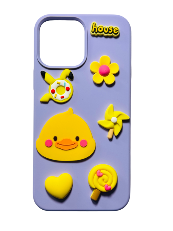 Customize Yellow Combo Duck Dessert IPHONE Phone Case - Image 4