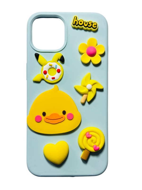 Customize Yellow Combo Duck Dessert IPHONE Phone Case - Image 7