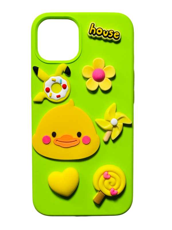 Customize Yellow Combo Duck Dessert IPHONE Phone Case - Image 8