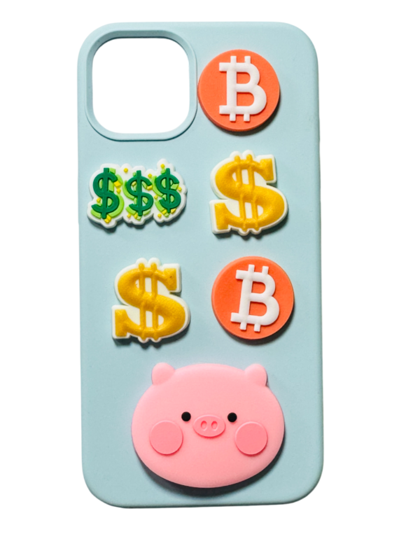 Customize Piggy Bank IPHONE Phone Case - Image 2