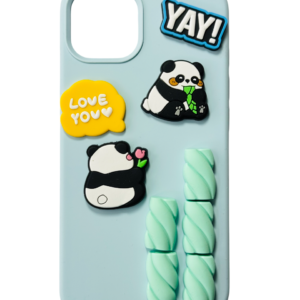 Customize Panda Showing Love IPHONE CASE