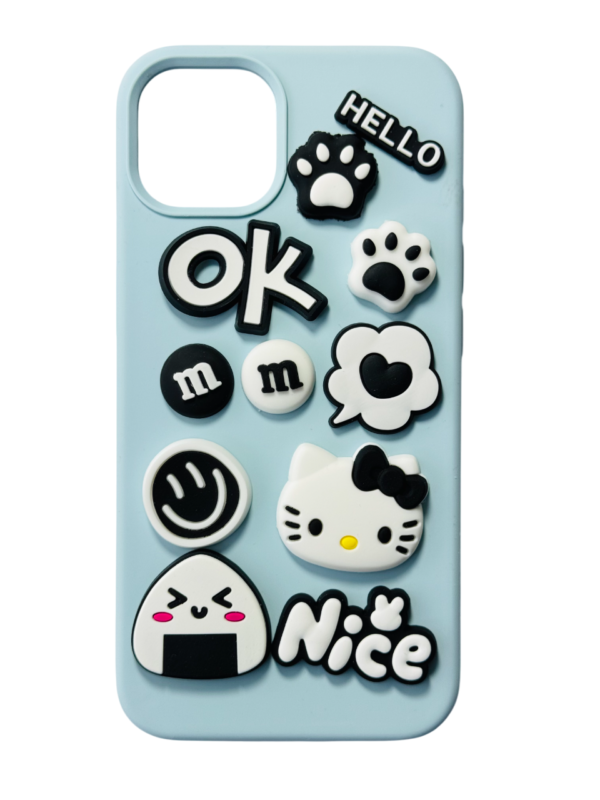 Customize Darkness Hello Kitty Sanrio IPHONE Phone Case - Image 2