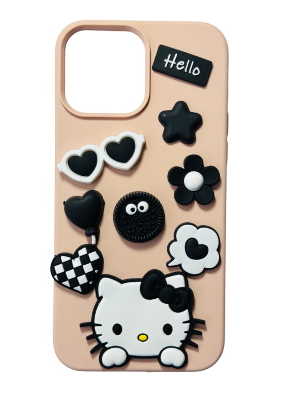 Customize Darkness Hello Kitty Sanrio IPHONE Phone Case - Image 4