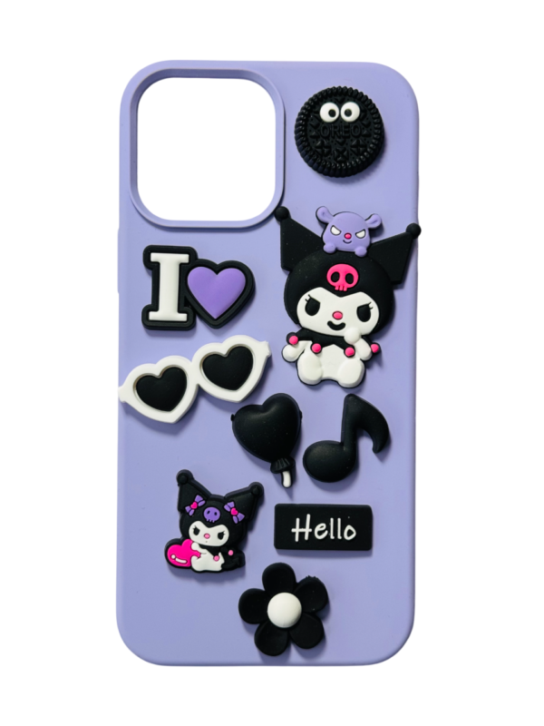 Customize Darkness Kuromi Sanrio IPHONE Phone Case - Image 7