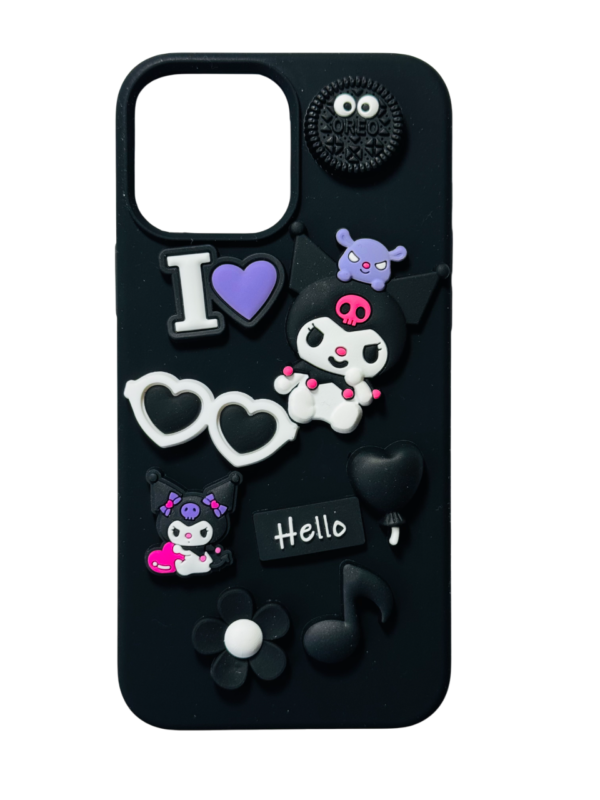 Customize Darkness Kuromi Sanrio IPHONE Phone Case - Image 8