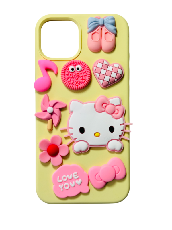 Customize Pink Hello Kitty Sanrio IPHONE Phone Case - Image 6