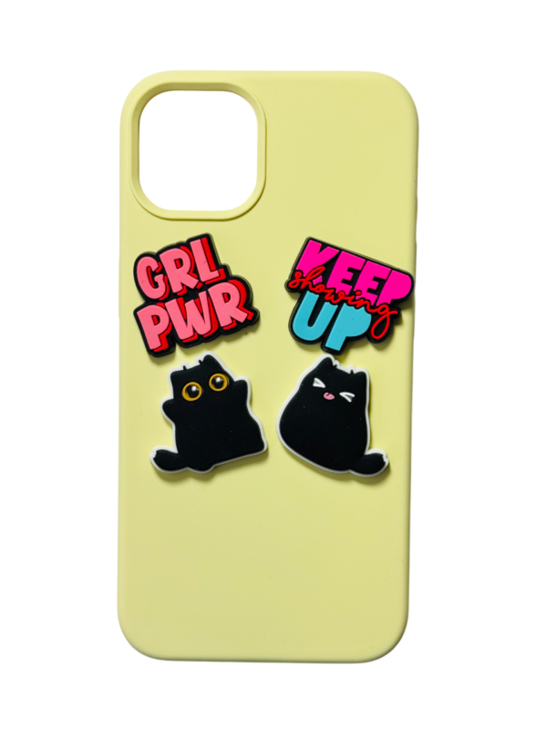 Customize Chatty Cat IPHONE Phone Case - Image 2