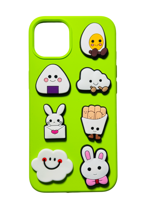 Customize Jelly Cat white IPHONE Phone Case - Image 4