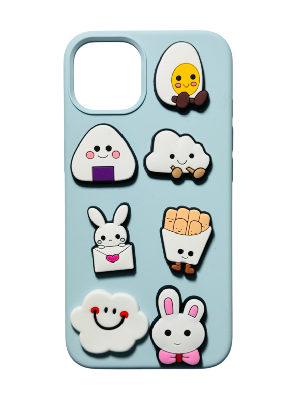 Customize Jelly Cat white IPHONE Phone Case - Image 6