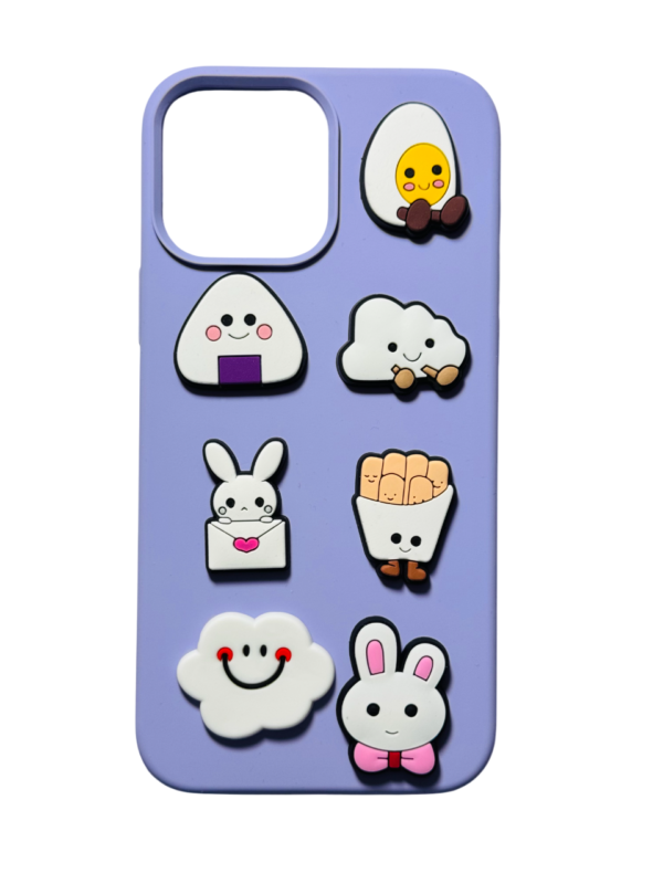 Customize Jelly Cat white IPHONE Phone Case - Image 7