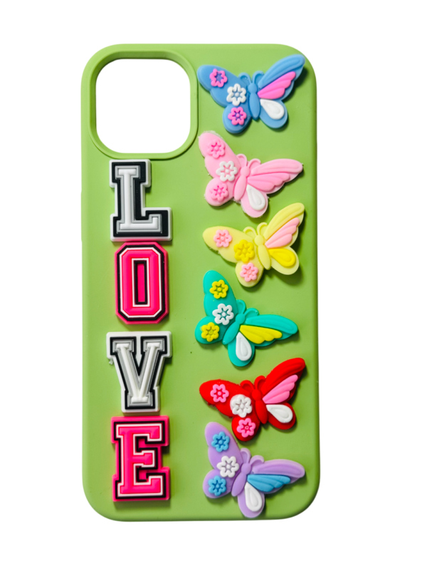 Customize Butterflies and Love IPHONE Phone Case