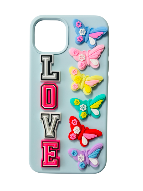 Customize Butterflies and Love IPHONE Phone Case - Image 5