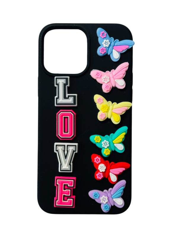 Customize Butterflies and Love IPHONE Phone Case - Image 8