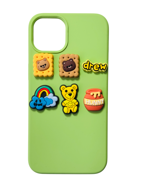 Customize Bear with Honey IPHONE Phone Case - Image 4