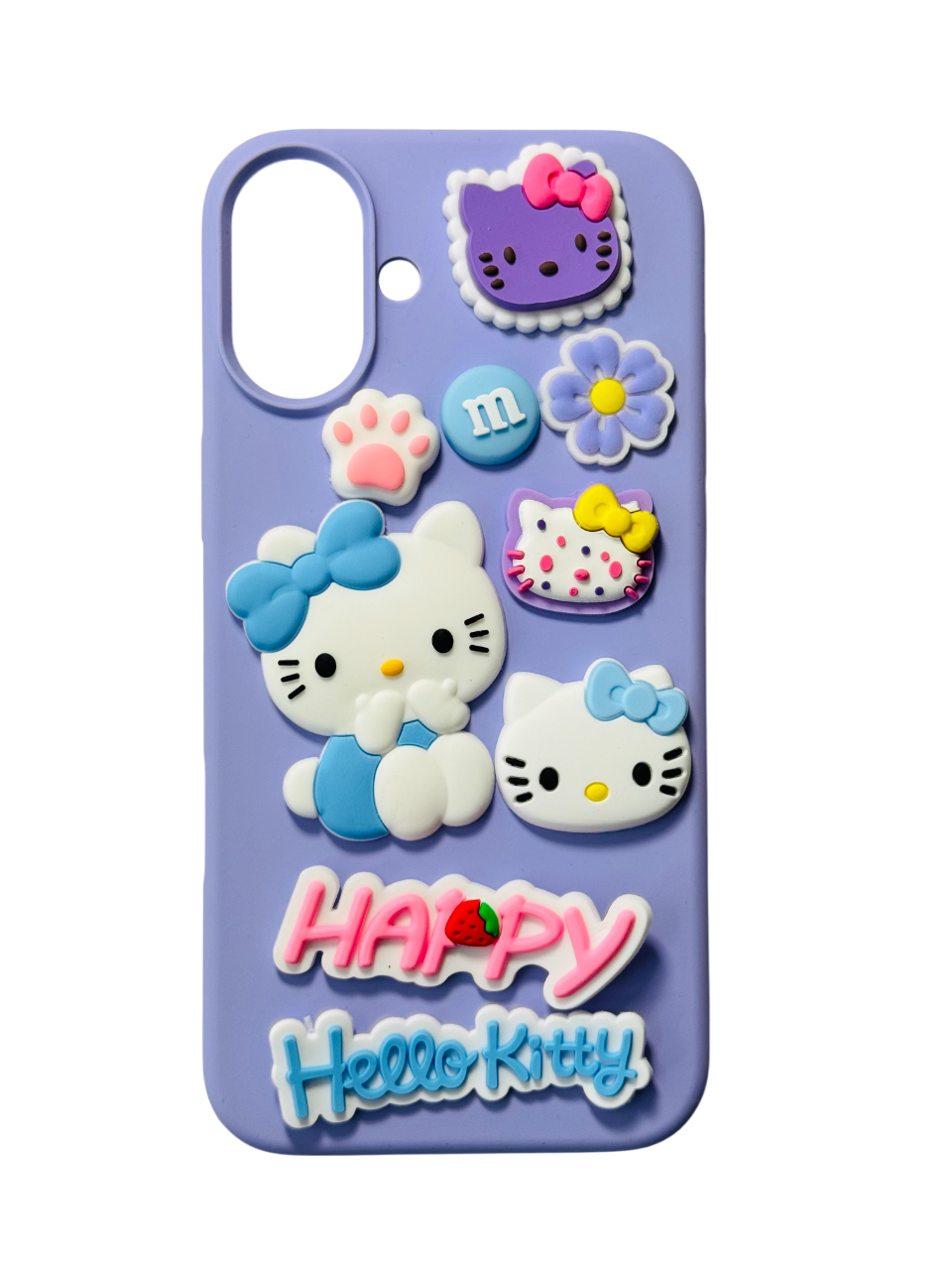 Customize Blue Hello Kitty Sanrio IPHONE Phone Case - Image 2