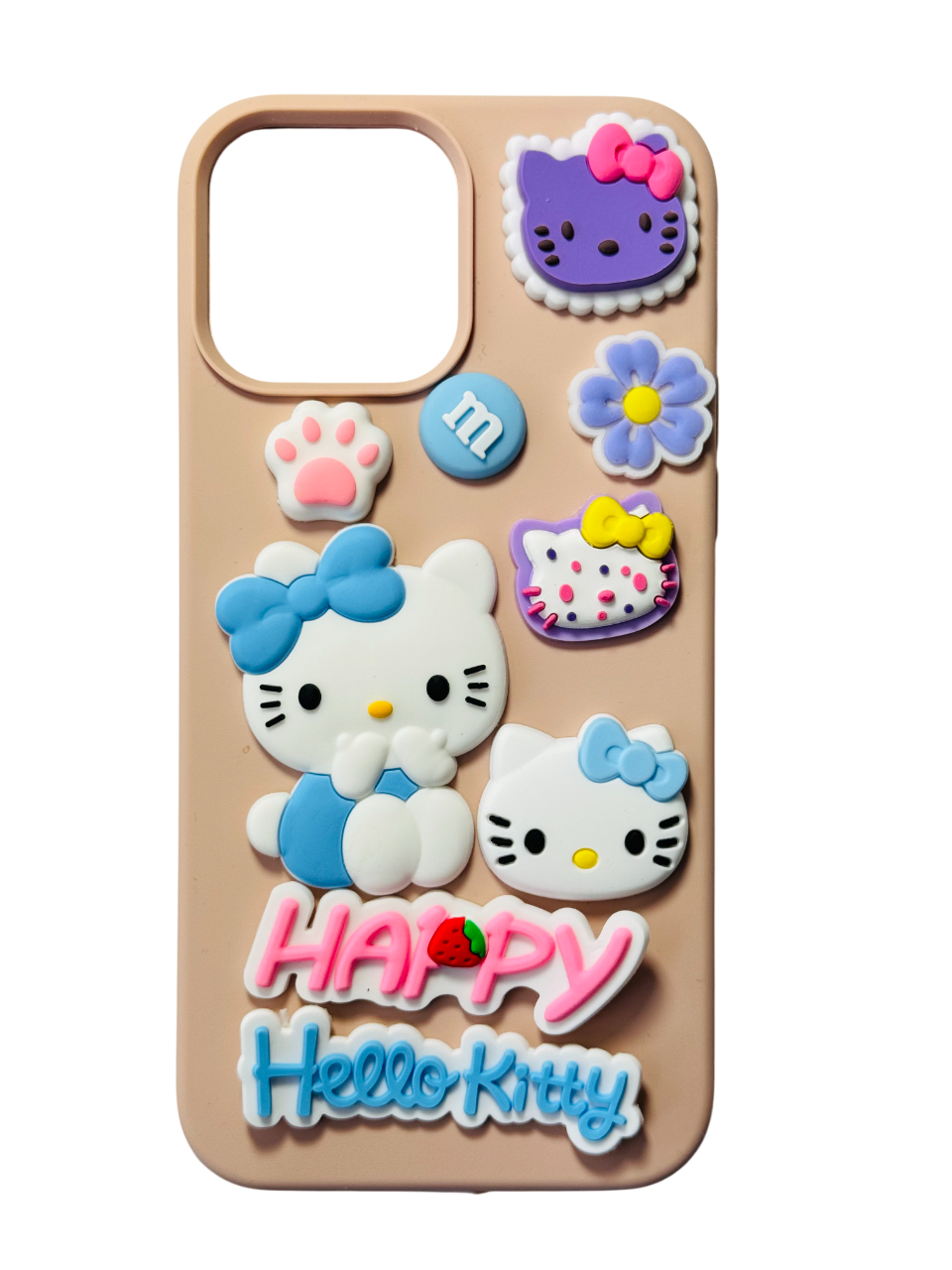 Customize Blue Hello Kitty Sanrio IPHONE Phone Case - Image 3