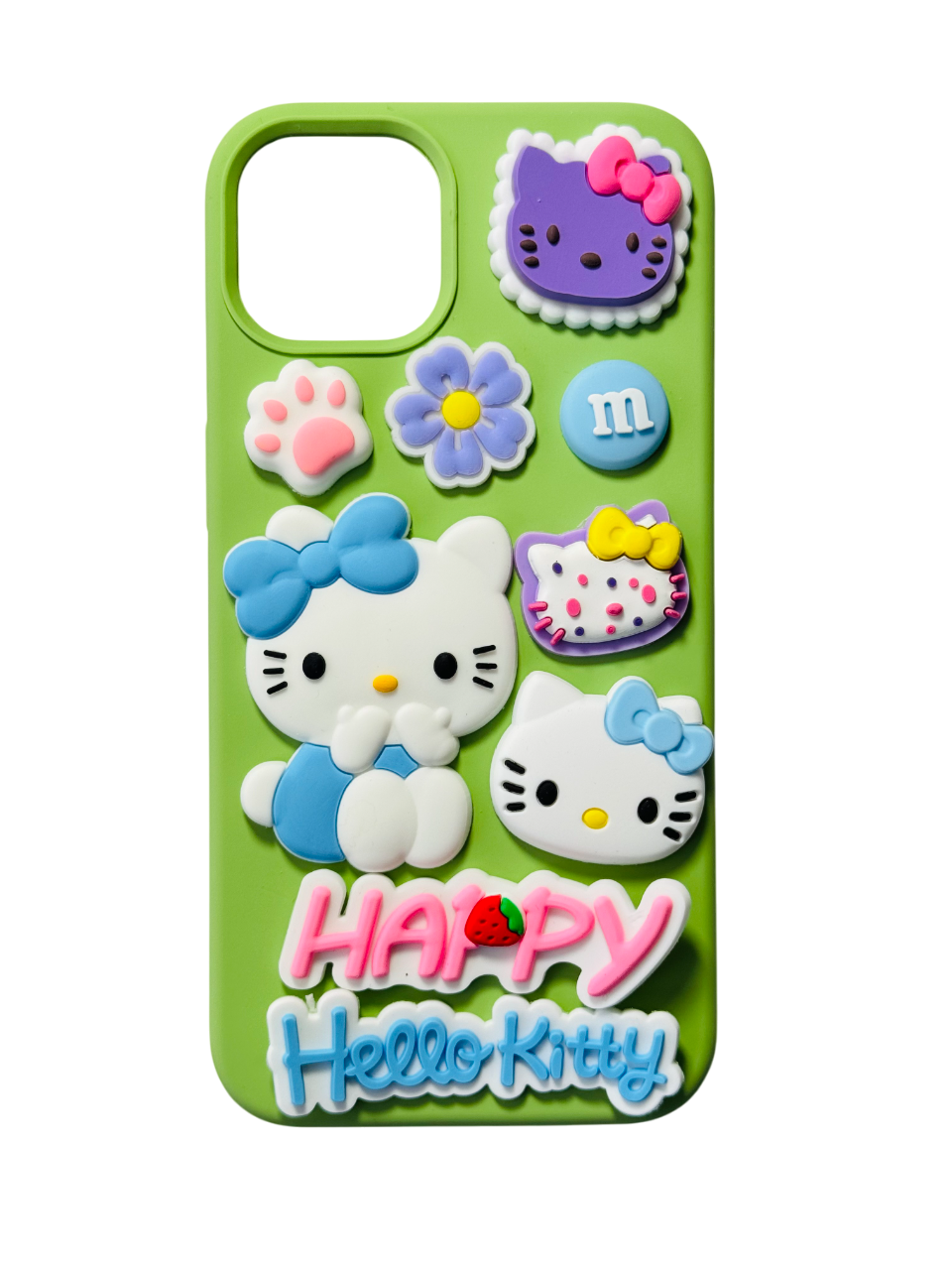 Customize Blue Hello Kitty Sanrio IPHONE Phone Case - Image 5