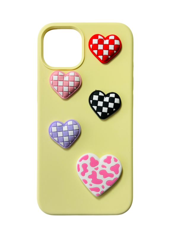 Customize Loving Heart IPHONE Phone Case