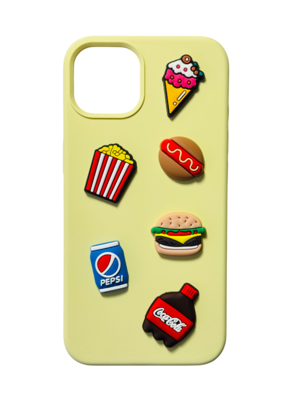 Customize Fast food and Soda IPHONE Phone Case - Image 4