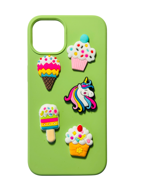 Customize Unicorns and Rainbow Desserts IPHONE Phone Case - Image 4