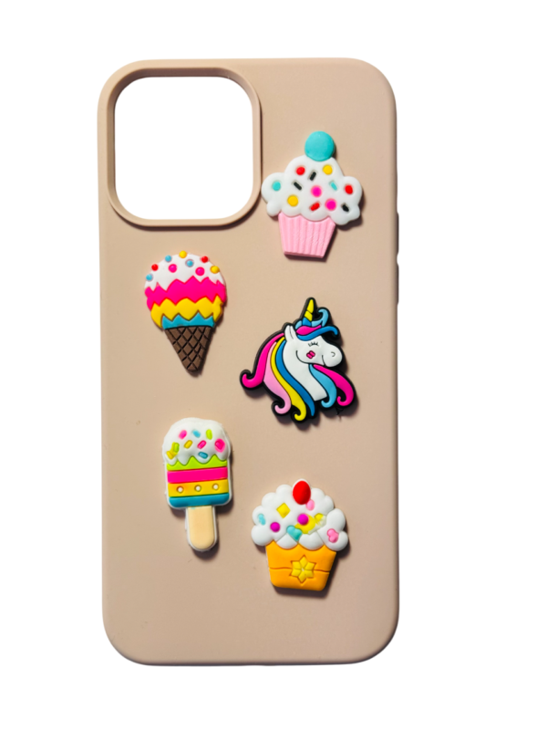 Customize Unicorns and Rainbow Desserts IPHONE Phone Case - Image 6