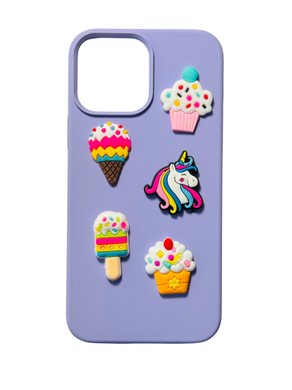 Customize Unicorns and Rainbow Desserts IPHONE Phone Case - Image 7