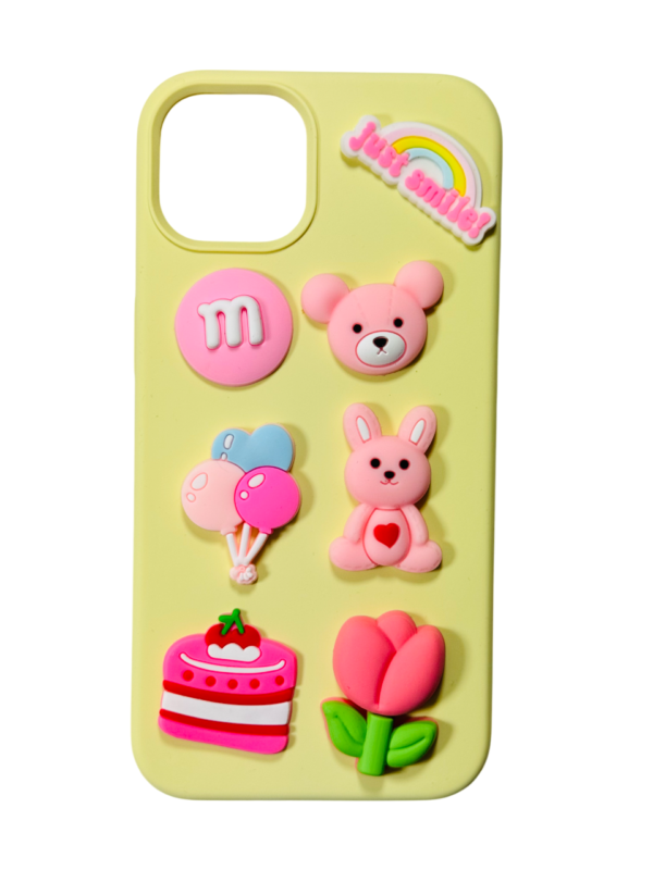 Customize PINKY Bear Bunny IPHONE Phone Case - Image 7