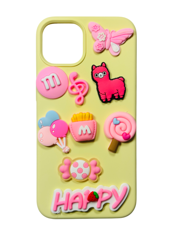 Customize PINKY Charms Black Pink IPHONE Phone Case - Image 8