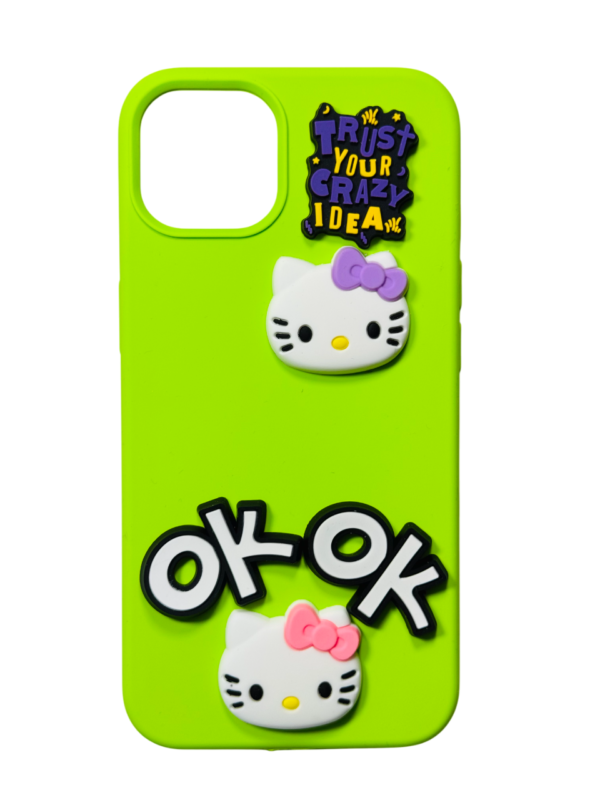 Customize Chatty Hello Kitty IPHONE Phone Case - Image 2