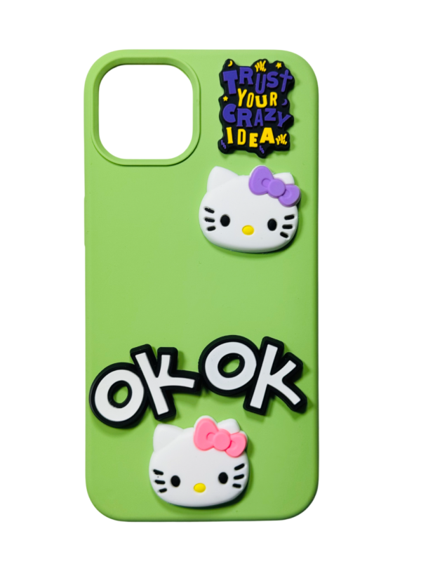 Customize Chatty Hello Kitty IPHONE Phone Case - Image 3