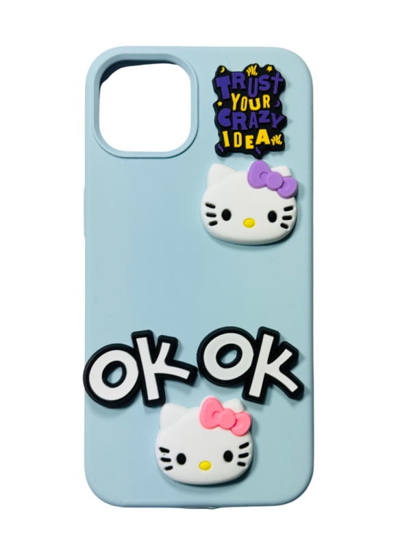 Customize Chatty Hello Kitty IPHONE Phone Case - Image 5