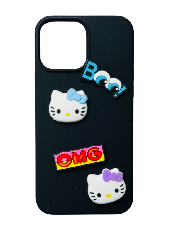 Customize Chatty Hello Kitty IPHONE Phone Case - Image 2