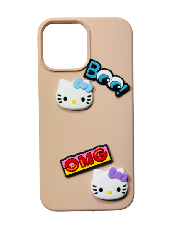 Customize Chatty Hello Kitty IPHONE Phone Case - Image 3