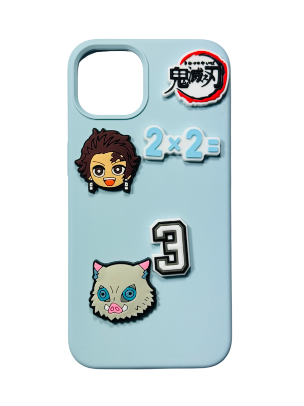 Customize Demon Slayer Math Teaching IPHONE Phone Case - Image 3