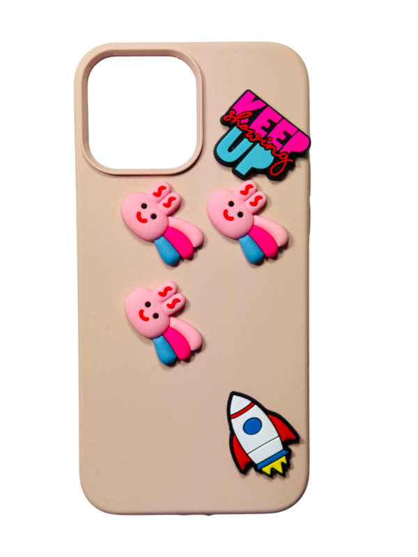 Customize Bunny Comet and Rocket IPHONE Phone Case - Image 8