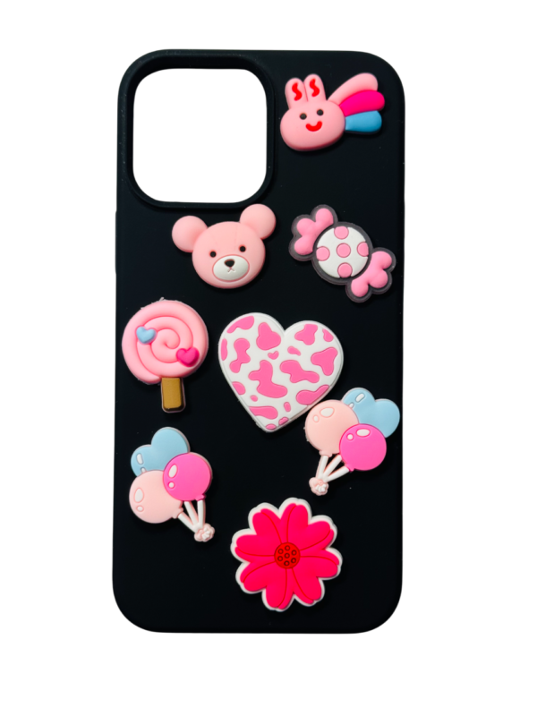 Customize Pink Combination IPHONE Phone Case - Image 2