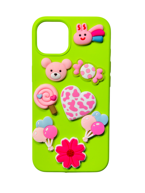 Customize Pink Combination IPHONE Phone Case - Image 3