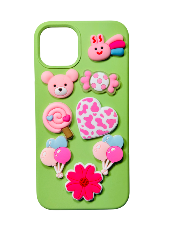 Customize Pink Combination IPHONE Phone Case - Image 4